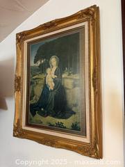 MaxSold Auction: Vintage Framed Art: Rest on the Flight into Egypt by Gerard David - San Francisco (California, USA) SELLER MANAGED Estate Sale Online Auction - Kenwood Way