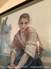 MaxSold Auction: Vintage Framed Art: The Broken Pitcher by William-Adolphe Bouguereau - San Francisco (California, USA) SELLER MANAGED Estate Sale Online Auction - Kenwood Way