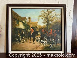 MaxSold Auction: Vintage Framed Art: The Meet Ye Olde Wayside Inn by Heywood Hardy - San Francisco (California, USA) SELLER MANAGED Estate Sale Online Auction - Kenwood Way
