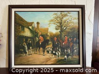 MaxSold Auction: Vintage Framed Art: The Meet Ye Olde Wayside Inn by Heywood Hardy - San Francisco (California, USA) SELLER MANAGED Estate Sale Online Auction - Kenwood Way