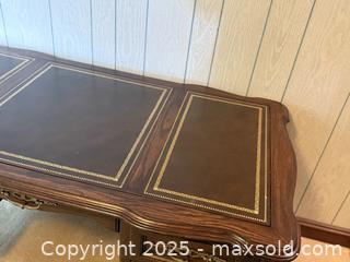 MaxSold Auction: Vintage French Provincial Leather-Top Writing Desk - San Francisco (California, USA) SELLER MANAGED Estate Sale Online Auction - Kenwood Way