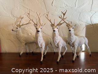 MaxSold Auction: Vintage Furry Deer - Christmas Decor - San Francisco (California, USA) SELLER MANAGED Estate Sale Online Auction - Kenwood Way