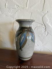 MaxSold Auction: Vintage Hand-Thrown Floral Stoneware Vase - San Francisco (California, USA) SELLER MANAGED Estate Sale Online Auction - Kenwood Way