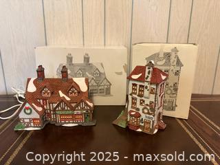 MaxSold Auction: Vintage Heritage Village Collection Dickens Village Series Handpainted Porcelain Inn &#38; Surgery Christmas Decor - San Francisco (California, USA) SELLER MANAGED Estate Sale Online Auction - Kenwood Way