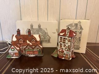 MaxSold Auction: Vintage Heritage Village Collection Dickens Village Series Handpainted Porcelain Inn &#38; Surgery Christmas Decor - San Francisco (California, USA) SELLER MANAGED Estate Sale Online Auction - Kenwood Way