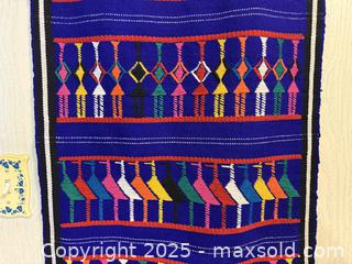 MaxSold Auction: Vintage Latin American Woven Wallhanging #1 - San Francisco (California, USA) SELLER MANAGED Estate Sale Online Auction - Kenwood Way
