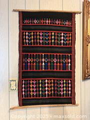 MaxSold Auction: Vintage Latin American Woven Wallhanging #2 - San Francisco (California, USA) SELLER MANAGED Estate Sale Online Auction - Kenwood Way