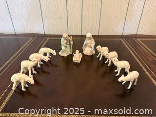 MaxSold Auction: Vintage Lefton 1983 The Christopher Collection Nativity Scene - Christmas - San Francisco (California, USA) SELLER MANAGED Estate Sale Online Auction - Kenwood Way