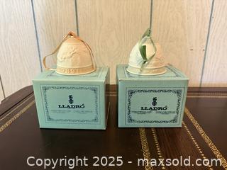 MaxSold Auction: Vintage Lladro Porcelain Campanita Navidad Christmas Bells 1988 & 1989 - San Francisco (California, USA) SELLER MANAGED Estate Sale Online Auction - Kenwood Way