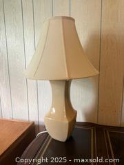 MaxSold Auction: Vintage Mid-Century Ivory Ceramic Table Lamp - San Francisco (California, USA) SELLER MANAGED Estate Sale Online Auction - Kenwood Way