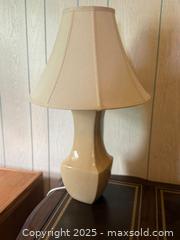 MaxSold Auction: Vintage Mid-Century Ivory Ceramic Table Lamp - San Francisco (California, USA) SELLER MANAGED Estate Sale Online Auction - Kenwood Way