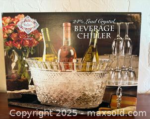 MaxSold Auction: Vintage NIB Shannon Crystal by Godinger 24% Lead Crystal Beverage Chiller - San Francisco (California, USA) SELLER MANAGED Estate Sale Online Auction - Kenwood Way