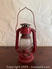 MaxSold Auction: Vintage Sun Brand Red Kerosene Oil Lantern  - San Francisco (California, USA) SELLER MANAGED Estate Sale Online Auction - Kenwood Way