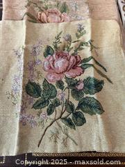 MaxSold Auction: Vintage Victorian Floral Needlepoint Cushion Covers - San Francisco (California, USA) SELLER MANAGED Estate Sale Online Auction - Kenwood Way