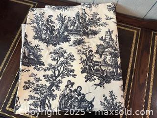 MaxSold Auction: Vintage Waverly Country Life Toile Fabric - San Francisco (California, USA) SELLER MANAGED Estate Sale Online Auction - Kenwood Way