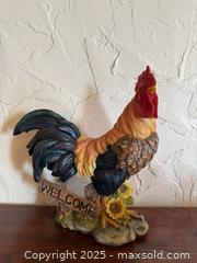 MaxSold Auction: Vintage Welcome Rooster Statue - San Francisco (California, USA) SELLER MANAGED Estate Sale Online Auction - Kenwood Way