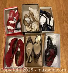 MaxSold Auction: Vintage Women's Designer Shoe Lot 6 Pairs! - San Francisco (California, USA) SELLER MANAGED Estate Sale Online Auction - Kenwood Way