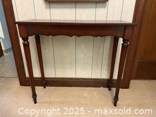 MaxSold Auction: Vintage Wooden Console Table - San Francisco (California, USA) SELLER MANAGED Estate Sale Online Auction - Kenwood Way