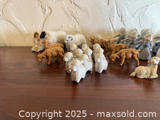 MaxSold Auction: Vintage Woolly Sheep & Angel Christmas Ornaments - San Francisco (California, USA) SELLER MANAGED Estate Sale Online Auction - Kenwood Way