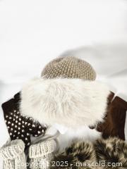 MaxSold Auction: ARIS Knit Hat, Mittens and Gloves Set — Beige/Tan/Cream - Toronto (Ontario, Canada) PARTNER MANAGED Downsizing Online Auction - Research Road (STORAGE)