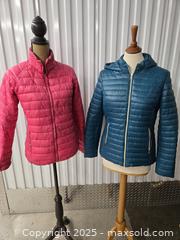 MaxSold Auction:  Guess (Teal) & Jackson Hole (Pink) Ladies Medium Jackets - Toronto (Ontario, Canada) PARTNER MANAGED Downsizing Online Auction - Research Road (STORAGE)