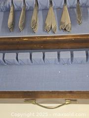 MaxSold Auction: Henckels 55-Piece Stainless Steel Flatware Set Leaf/Swirl Handles - Toronto (Ontario, Canada) PARTNER MANAGED Downsizing Online Auction - Research Road (STORAGE)