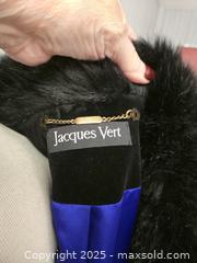 MaxSold Auction: Jacques Vert Small Full-Length Velvet Coat - Toronto (Ontario, Canada) PARTNER MANAGED Downsizing Online Auction - Research Road (STORAGE)