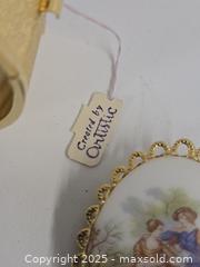 MaxSold Auction: Lot of 6 Vintage Costume Jewelry: Cameo, Brooches, Bangle - Toronto (Ontario, Canada) PARTNER MANAGED Downsizing Online Auction - Research Road (STORAGE)