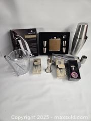 MaxSold Auction: Mixed Barware & Cocktail Set Lot, Bowring Noza Vineyard - Toronto (Ontario, Canada) PARTNER MANAGED Downsizing Online Auction - Research Road (STORAGE)