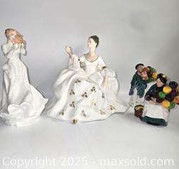 MaxSold Auction: Royal Doulton Porcelain Figurines, Lot of 4 - Toronto (Ontario, Canada) PARTNER MANAGED Downsizing Online Auction - Research Road (STORAGE)