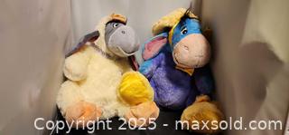 MaxSold Auction: 2 eeyore easter theme rare disney plush  - Toronto (Ontario, Canada) SELLER MANAGED Reseller Online Auction - Falstaff Avenue (CONDO)
