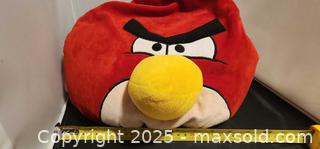 MaxSold Auction: Angry Birds red bird & black bomb Plush Microbead Bean Bag Pillow - Toronto (Ontario, Canada) SELLER MANAGED Reseller Online Auction - Falstaff Avenue (CONDO)