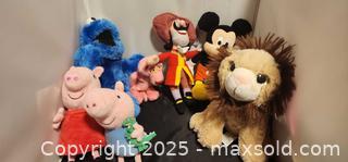 MaxSold Auction: Assorted plush lot mickey, pink panther, lion, hook, cookie monster - Toronto (Ontario, Canada) SELLER MANAGED Reseller Online Auction - Falstaff Avenue (CONDO)