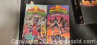MaxSold Auction: Batman, power Rangers vhs lot - Toronto (Ontario, Canada) SELLER MANAGED Reseller Online Auction - Falstaff Avenue (CONDO)