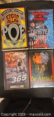 MaxSold Auction: Book lot: fnaf five nights at Freddy, Edgar Allan poe, horror - Toronto (Ontario, Canada) SELLER MANAGED Reseller Online Auction - Falstaff Avenue (CONDO)
