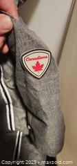 MaxSold Auction: Canadiana hooded snow suit 6 - 12 months, gray with red plaid interior. - Toronto (Ontario, Canada) SELLER MANAGED Reseller Online Auction - Falstaff Avenue (CONDO)