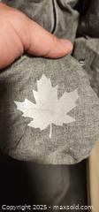MaxSold Auction: Canadiana hooded snow suit 6 - 12 months, gray with red plaid interior. - Toronto (Ontario, Canada) SELLER MANAGED Reseller Online Auction - Falstaff Avenue (CONDO)