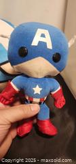 MaxSold Auction: Captain America mini plush + miniso head pillow - Toronto (Ontario, Canada) SELLER MANAGED Reseller Online Auction - Falstaff Avenue (CONDO)