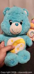 MaxSold Auction: Care Bears Wish Bear Plush w Yellow Shooting Star + Togetherness Rainbow Heart + mini - Toronto (Ontario, Canada) SELLER MANAGED Reseller Online Auction - Falstaff Avenue (CONDO)