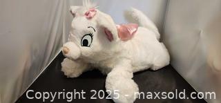 MaxSold Auction: Disney Aristocats MARIE White Pink Cat Plush with Bow  - Toronto (Ontario, Canada) SELLER MANAGED Reseller Online Auction - Falstaff Avenue (CONDO)