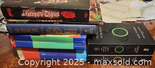 MaxSold Auction: Fantasy book lot: Harry Potter, beasts,vampire, lord of the rings - Toronto (Ontario, Canada) SELLER MANAGED Reseller Online Auction - Falstaff Avenue (CONDO)