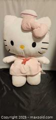 MaxSold Auction: Fiesta Hello Kitty Pink Dress Plush 16"  Stuffed Animal - Toronto (Ontario, Canada) SELLER MANAGED Reseller Online Auction - Falstaff Avenue (CONDO)