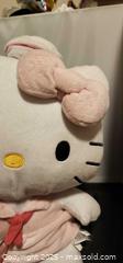 MaxSold Auction: Fiesta Hello Kitty Pink Dress Plush 16"  Stuffed Animal - Toronto (Ontario, Canada) SELLER MANAGED Reseller Online Auction - Falstaff Avenue (CONDO)