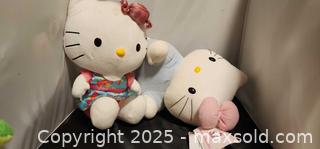 MaxSold Auction: Hello Kitty babies + Sanrio Hello Kitty Candy Dress Plush 9" - Toronto (Ontario, Canada) SELLER MANAGED Reseller Online Auction - Falstaff Avenue (CONDO)