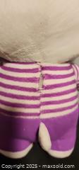 MaxSold Auction: Hello Kitty purple stripped Plush Stuffed Animal  - Toronto (Ontario, Canada) SELLER MANAGED Reseller Online Auction - Falstaff Avenue (CONDO)