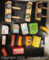 MaxSold Auction: J'Adore Jadore Paris Wood Stack Block Vehicles Toddler Toys - Toronto (Ontario, Canada) SELLER MANAGED Reseller Online Auction - Falstaff Avenue (CONDO)