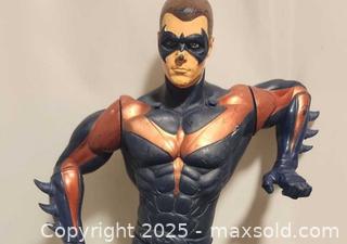 MaxSold Auction: Kenner Nightwing 12" DC Kenner Action Figure / 1997 - Toronto (Ontario, Canada) SELLER MANAGED Reseller Online Auction - Falstaff Avenue (CONDO)