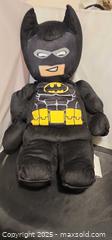MaxSold Auction: Lego Batman w cape, the dark knight plush  - Toronto (Ontario, Canada) SELLER MANAGED Reseller Online Auction - Falstaff Avenue (CONDO)
