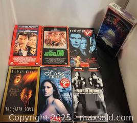 MaxSold Auction: Lot of 7 vhs , action, aliens, horror - Toronto (Ontario, Canada) SELLER MANAGED Reseller Online Auction - Falstaff Avenue (CONDO)