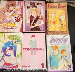 MaxSold Auction: Manga lot of 6 book - pixie pop, queens knight.....  - Toronto (Ontario, Canada) SELLER MANAGED Reseller Online Auction - Falstaff Avenue (CONDO)